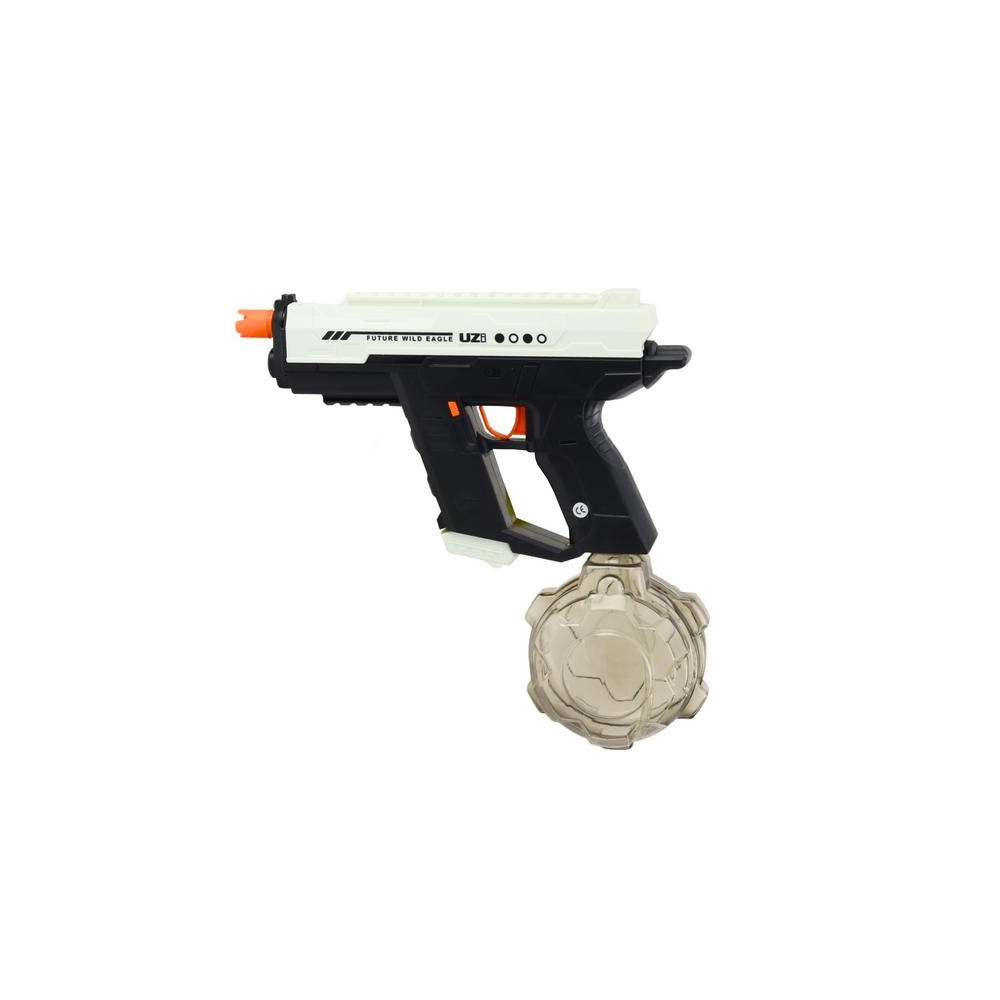 Elektryczny Pistolet Na Wodę Automatyczny 10m Czarno Biały 800ml