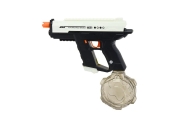 Elektryczny Pistolet Na Wodę Automatyczny 10m Czarno Biały 800ml