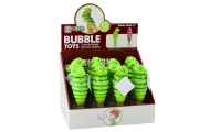 Soap Bubbles Snake Rotating Toy 2in1 Green