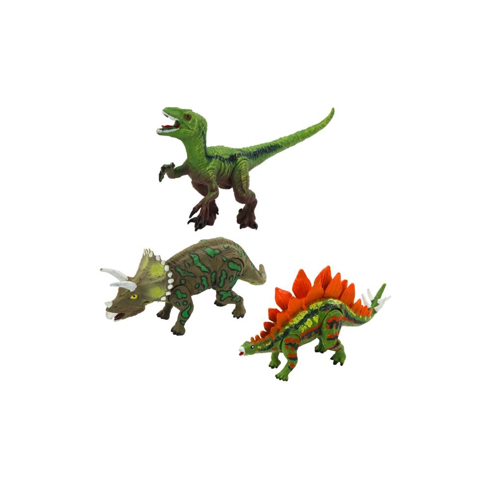 Figūrėlių rinkinys Dinozaurai Judančios kojos Snukiai 6vnt-Žaislai, Figūrėlės ir herojai-e-vaikas
