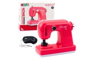 Toy Sewing Machine With Mouse For Kids Light Pink