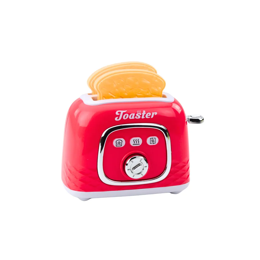 Zestaw Urządzeń Kuchennych Toster Blender Światła Dźwięki Różowy