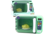 Microwave For Kids Rotating Chicken Lights Sounds Green