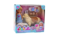 Ankiki Šunų mini lėlių rinkinys su maišeliu Šuniukai kaulai