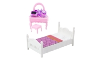 Lėlė su lova Anki's Doll Set + Priedai-Žaislai, Lėlės ir jų priedai, Lėlės-e-vaikas