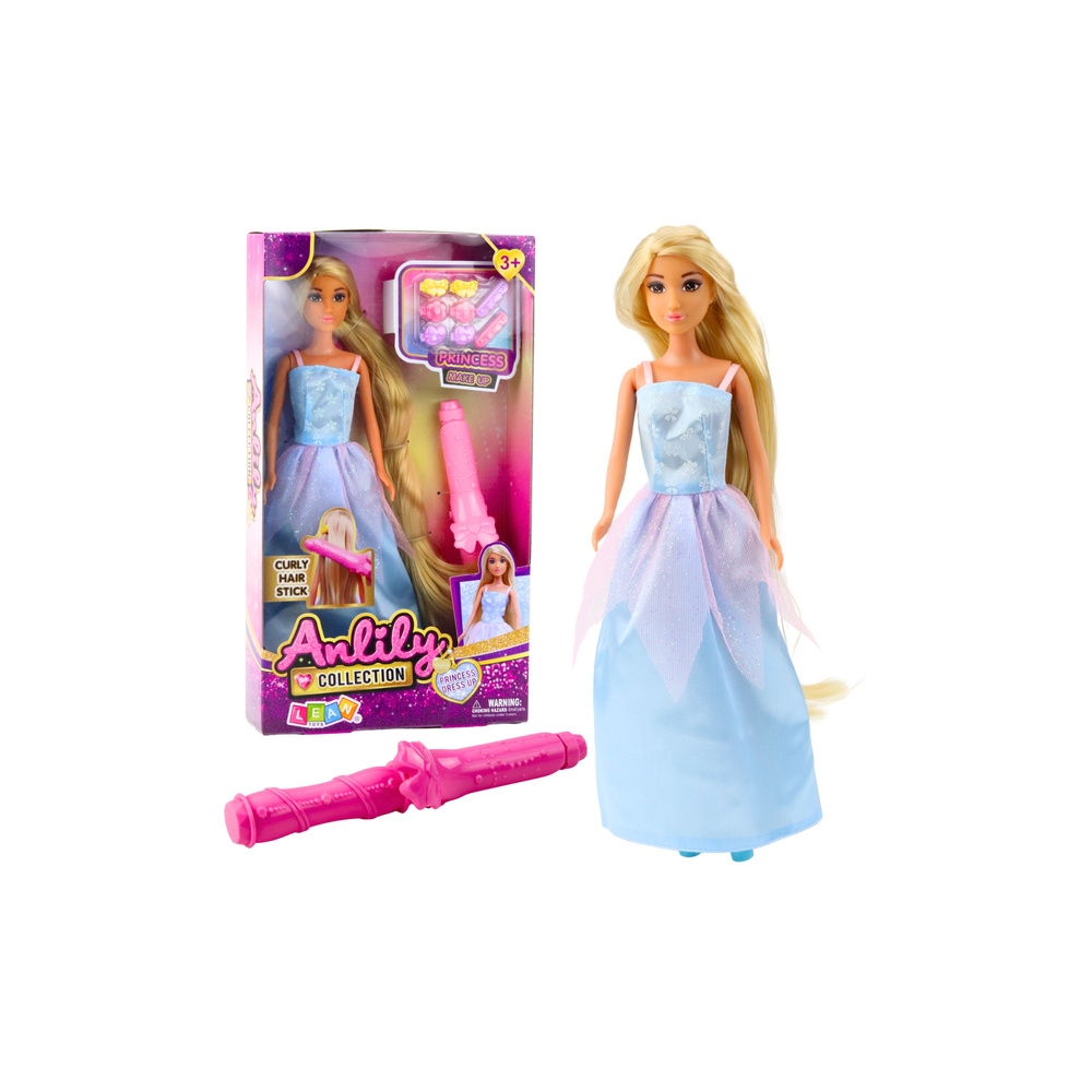Lėlė Anlily su suknele Ilgi plaukai Styling