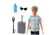 Lalka Anlily Chłopak Akcesoria Walizka Selfie Stick Okulary Butelka