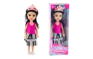 Lėlė Mini princesė su karūna Spalvota suknelė 14 cm MIX 1vnt-Žaislai, Lėlės ir jų priedai, Lėlės-e-vaikas