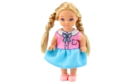 Mini Laleczka Kaibibi Długie Włosy Kolorowa Sukienka 12 cm Mix