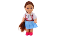 Mini Laleczka Kaibibi Długie Włosy Kolorowa Sukienka 12 cm Mix
