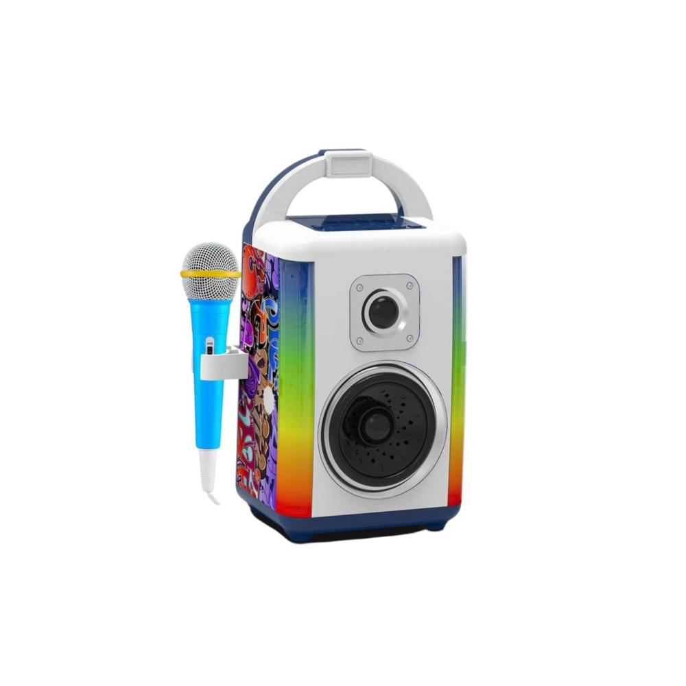 Muzikinis rinkinys Garso dėžutė Mikrofonas Bluetooth garsiakalbis MP3 įrašymas LED-Žaislai, Muzikiniai-e-vaikas