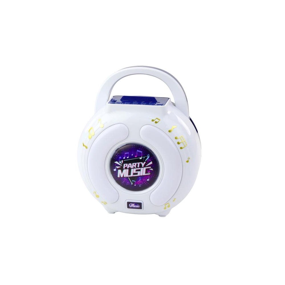 Zestaw Karaoke Dwa Mikrofony Głośnik Bluetooth MP3 Nagrywanie LED