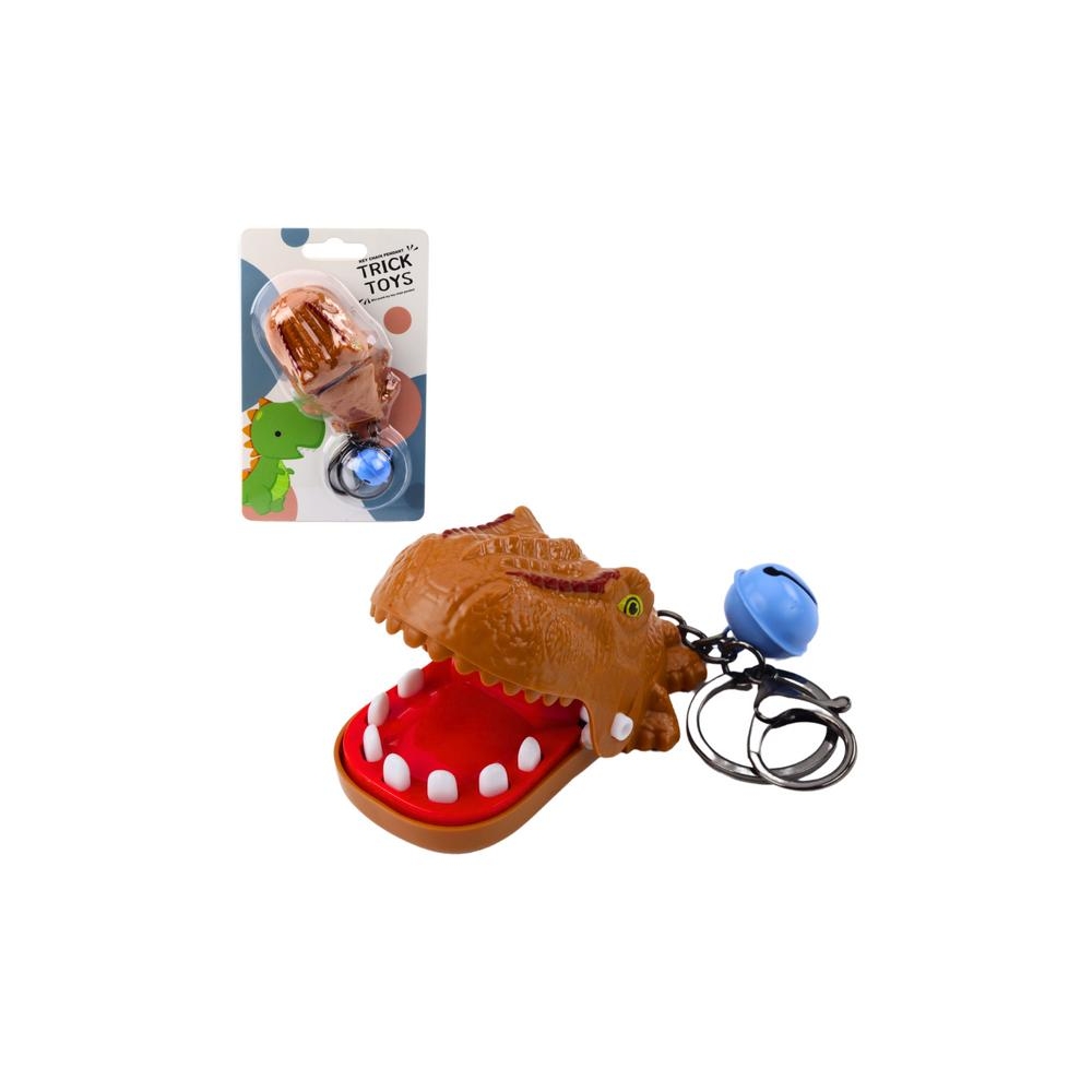 Žaidimas Dinozauras odontologas 2in1 raktų pakabukas