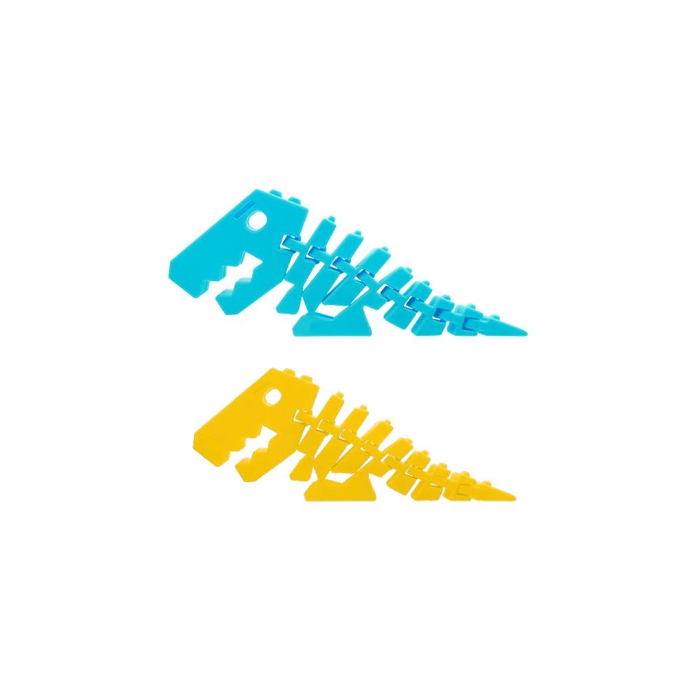 Antistresinis sensorinis žaislas 3D Dinozauras MIX 1vnt