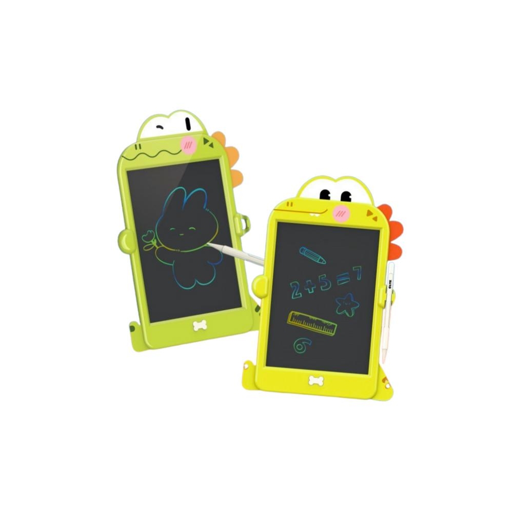 LCD rašymo lenta Dinozaurų rašiklis žalias