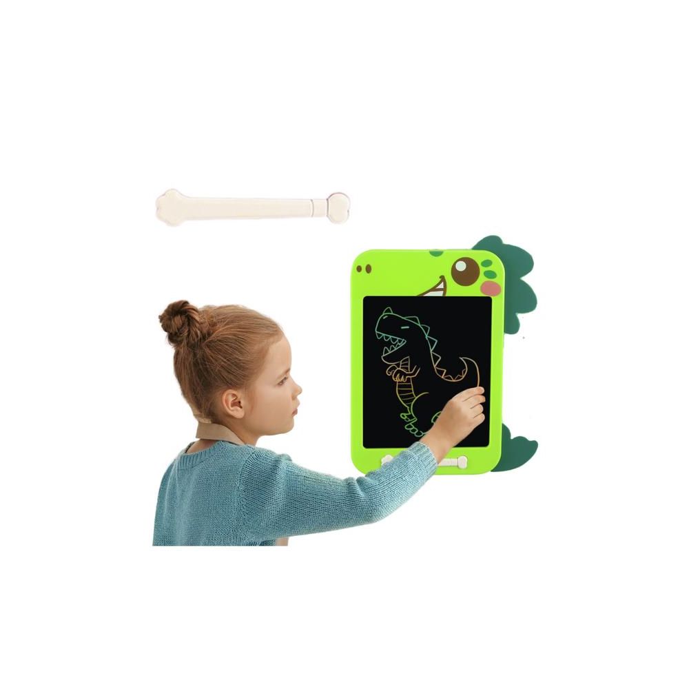 Marker Drawing Board Writing LCD Dinosaur Stylus Green