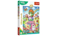 Puzzle - 100 - Rodzina Treflików - Brokatowe Trefliki - Trefl 14833