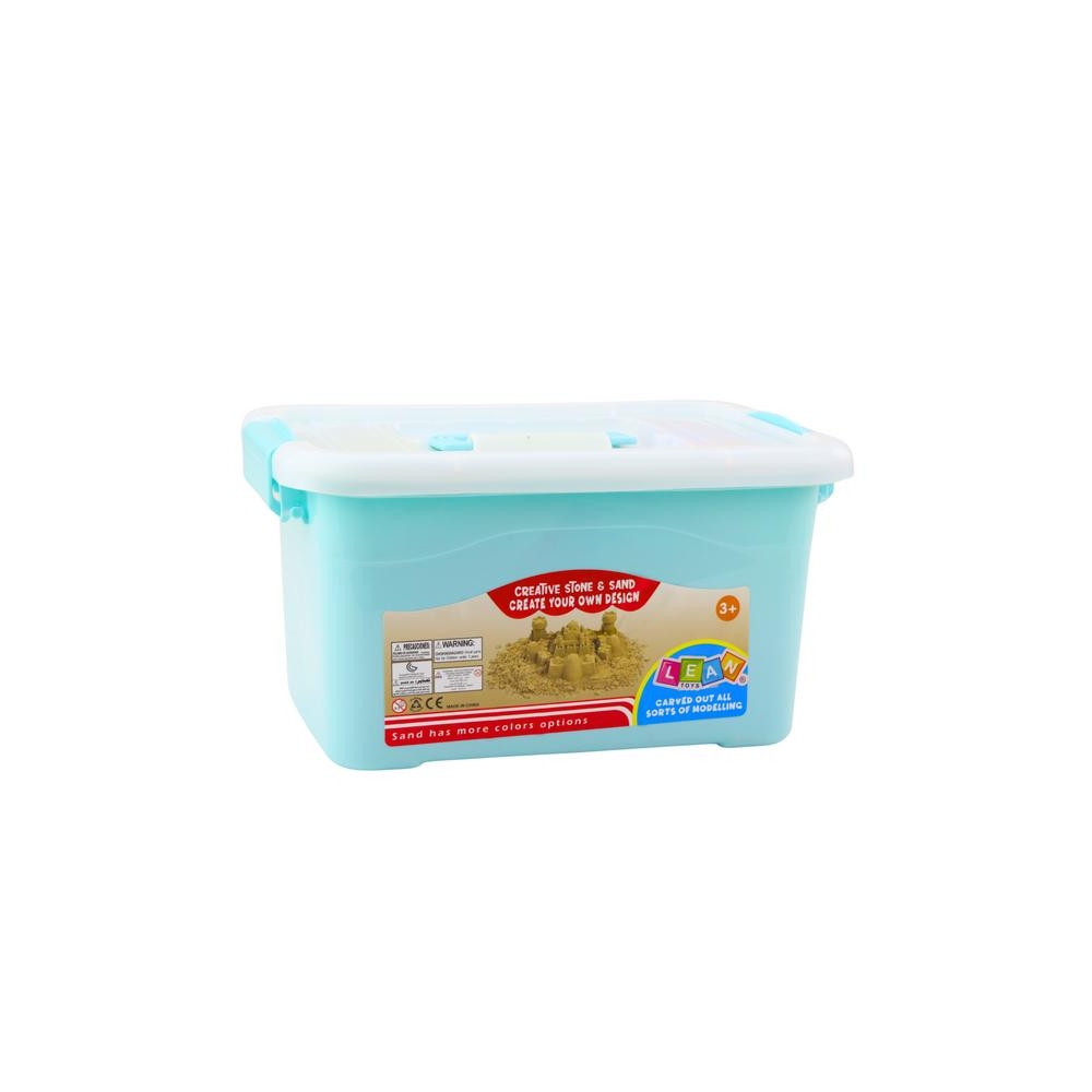 Zestaw Magiczny Piasek Różowy 3kg Foremki Narzędzia Dmuchana Plansza