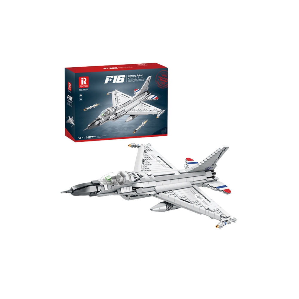 F-16 Fighting Falcon konstruktoriaus rinkinys 1427 dalys