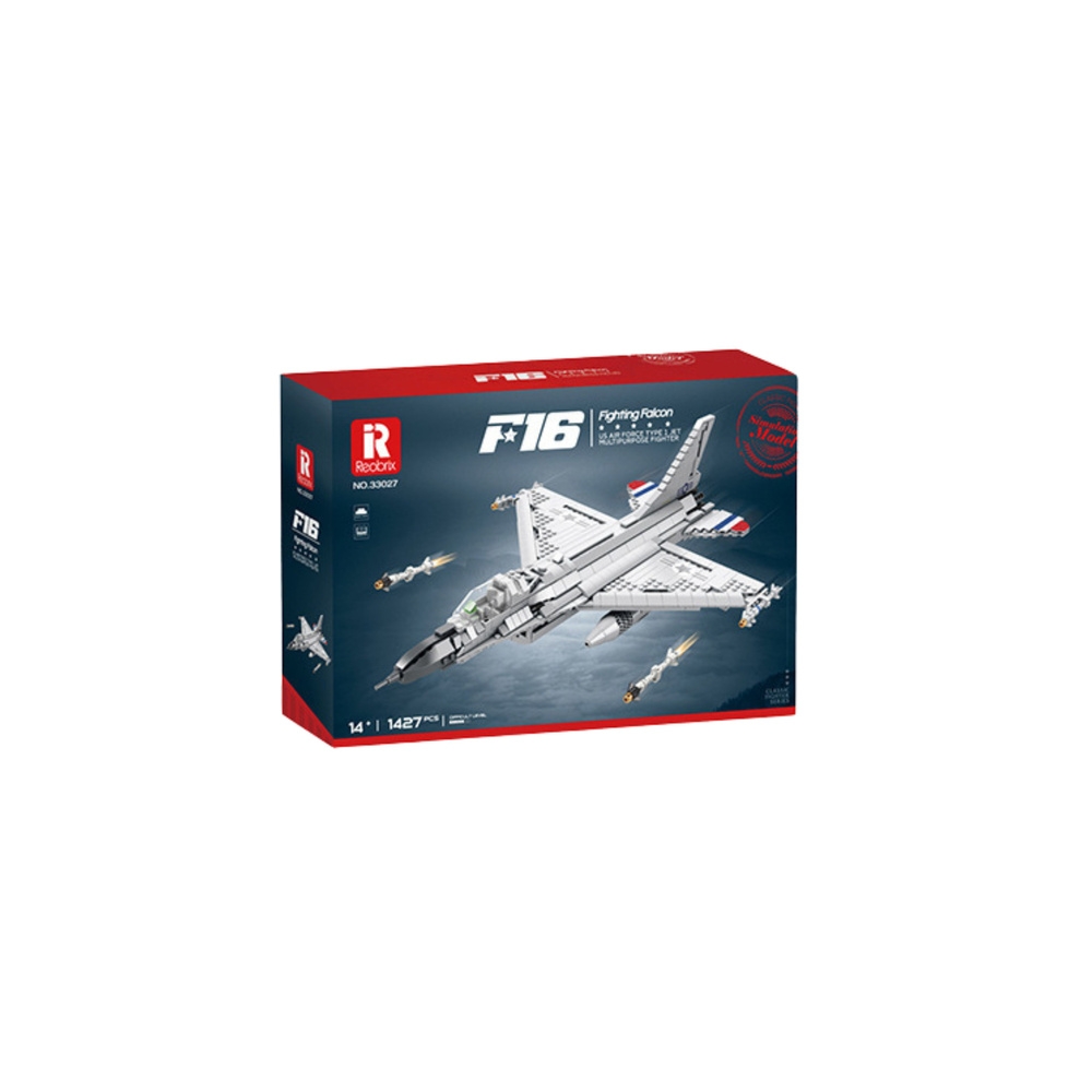 F-16 Fighting Falcon konstruktoriaus rinkinys 1427 dalys