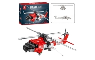 Construction Bricks Rescue Helicopter HH-60J Jayhawk 1137el