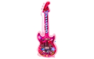 Electric Guitar For Kids Melodies Solmization Range Pink 29cm