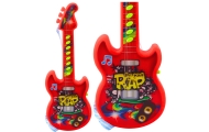Vaikų elektrinė gitara Melodijos Solmization Range Raudona 29cm