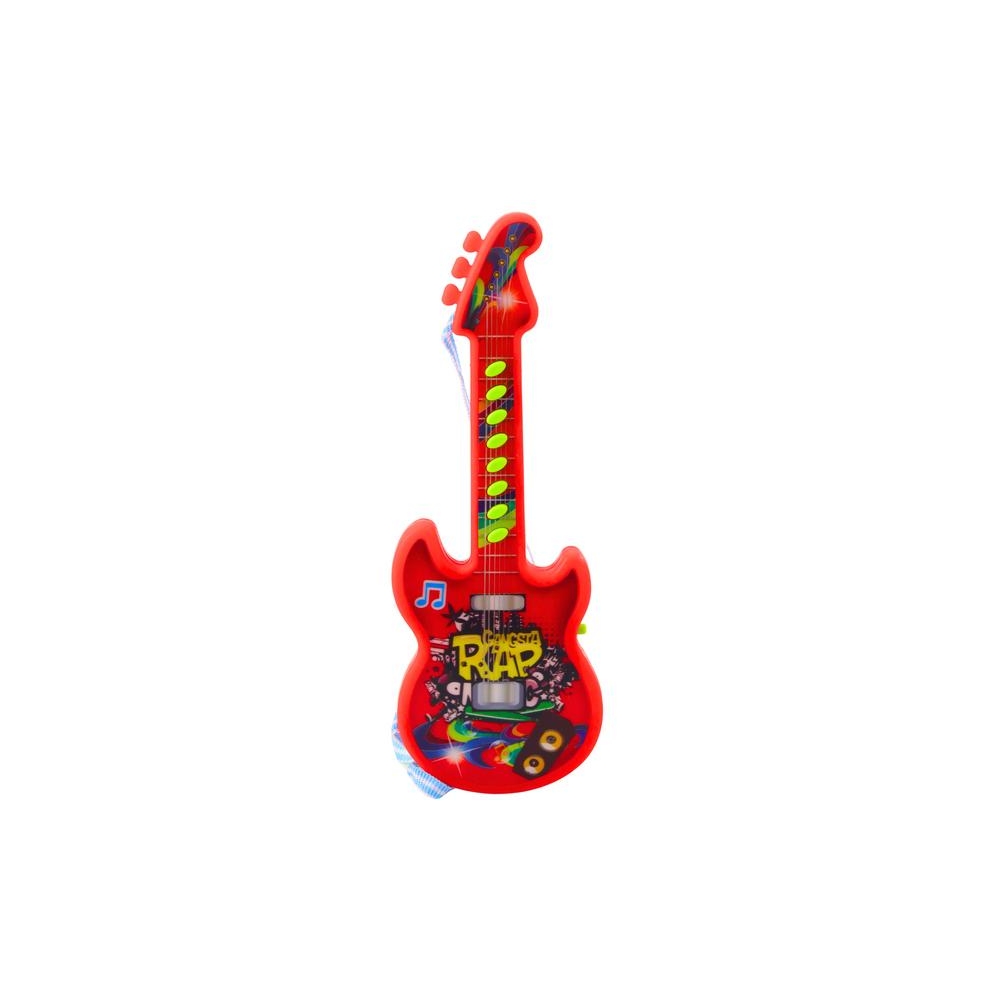 Vaikų elektrinė gitara Melodijos Solmization Range Raudona 29cm