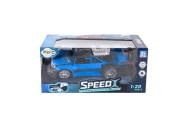 Remote Control Car RC 1:20 Lights Smoke Effect Blue