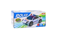 Interaktyvus Policijos automobilis žibintai garsai Baltas