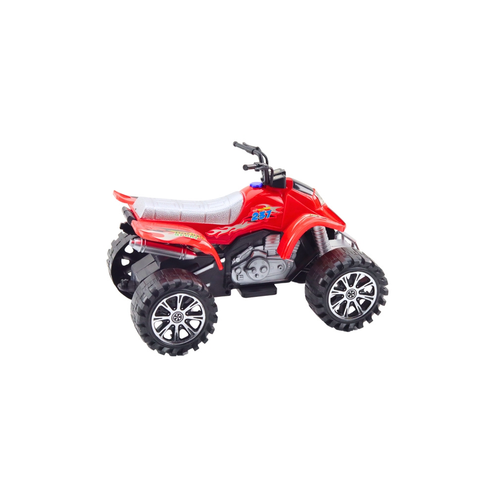 Quad Terrain Drive Treaded Wheels Red