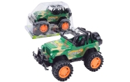 Large Military Off-Road Vehicle Green