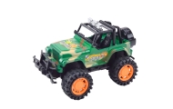 Large Military Off-Road Vehicle Green