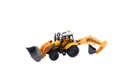 Large Backhoe Loader Agricultural Construction Mobile Yellow