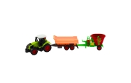 Set of Agricultural Tractor Trailer Tipper Feed Wagon