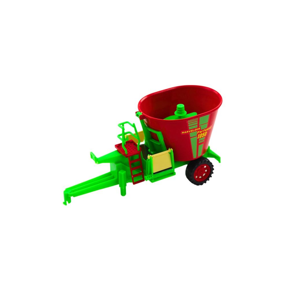 Set of Agricultural Tractor Trailer Tipper Feed Wagon