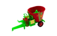 Set of Agricultural Tractor Trailer Tipper Feed Wagon