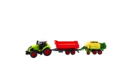 Set of Agricultural Tractor Trailer Press Agricultural Machine