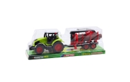 Agricultural Tractor With HDS Trailer For Transporting Timber Logs