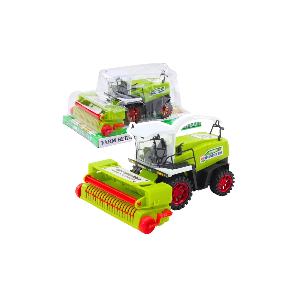 Žaislinis kombainas Žalias-Žaislai, Auto ir transporto žaislai, Traktoriai-e-vaikas