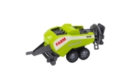 Zestaw Traktor Z Ładowaczem i Prasą Rolniczą Zielony