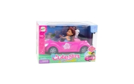 Mini Doll Car Cabriolet Dog Set