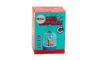 Battery Operated Bird Cage Lights Sounds Orange