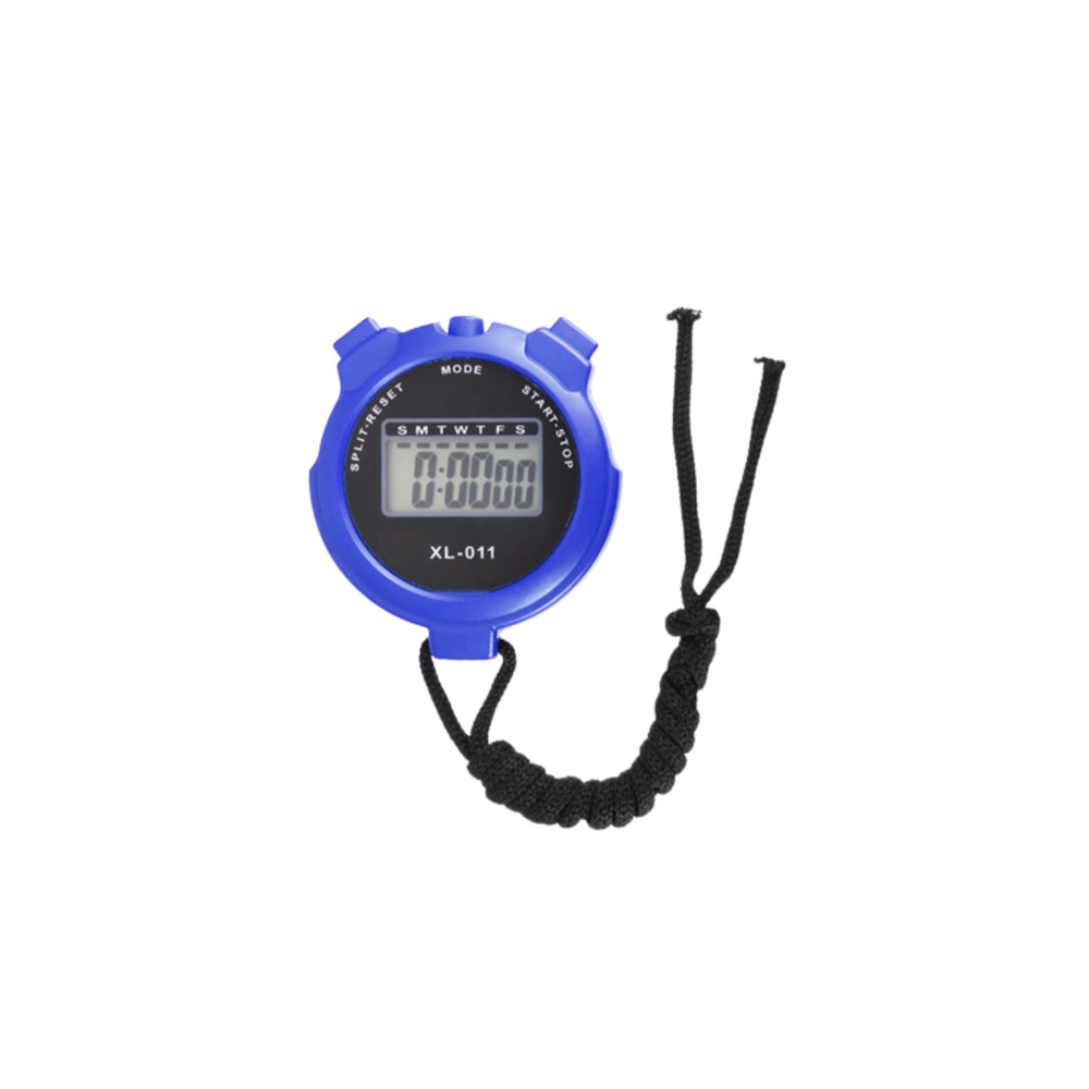 Skaitmeninis LCD elektroninis sportinis chronometras XL-011 Blue-Namai, laisvalaikis, turizmas, Sveikata, grožis, higiena-e-vaik