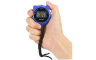 Skaitmeninis LCD elektroninis sportinis chronometras XL-011 Blue