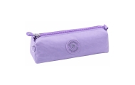Vieno skyriaus mokyklinis pieštukinis dėklas violetinės spalvos 21,5 cm