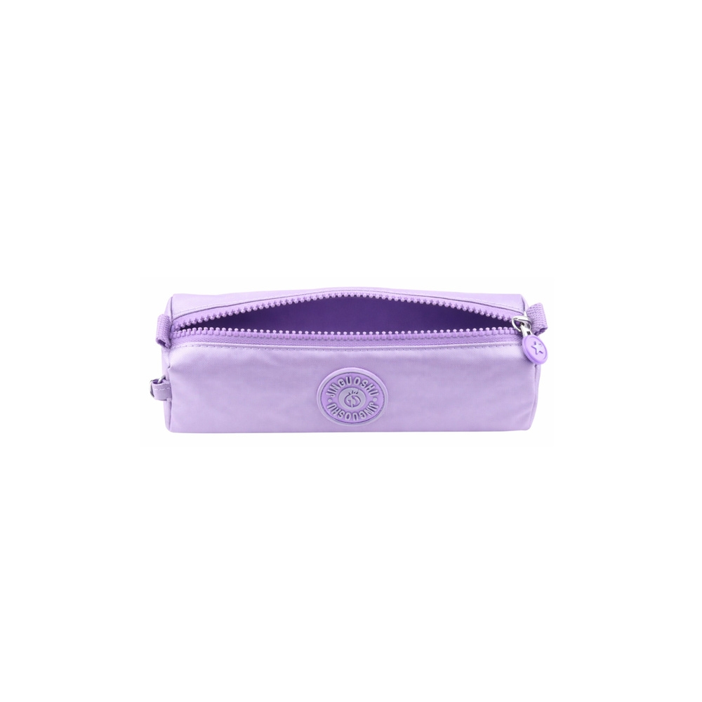 Vieno skyriaus mokyklinis pieštukinis dėklas violetinės spalvos 21,5 cm