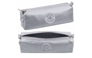 School Pencil Case Organizer Single Compartment Gray 21.5cm