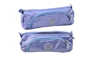 School Pencil Case Functional Two Pockets Pendant Mix