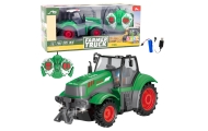 Remote Controlled RC Agricultural Tractor Green 1:24